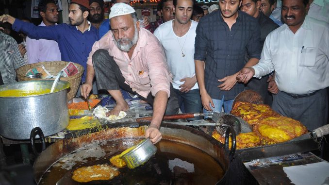 Pulkit and Ritiesh visit Mohammad Ali Road Pulkit and Ritiesh visit Mohammad Ali Road